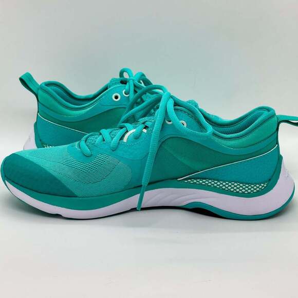 NEW! Under Armour Women's HOVR Omnia Running Shoes Light Green - Picture 6 of 8